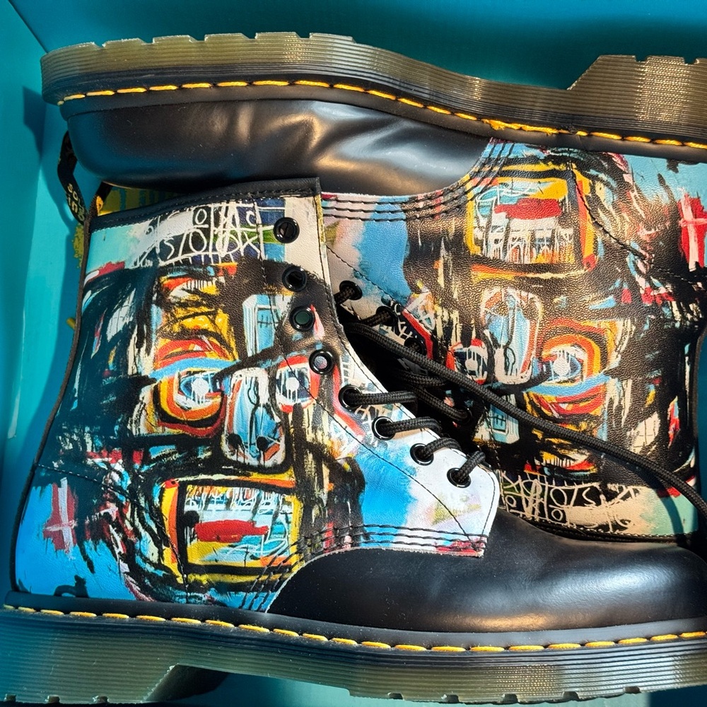 Dr Martens 1460 Basquiat Boots Size M9/W10